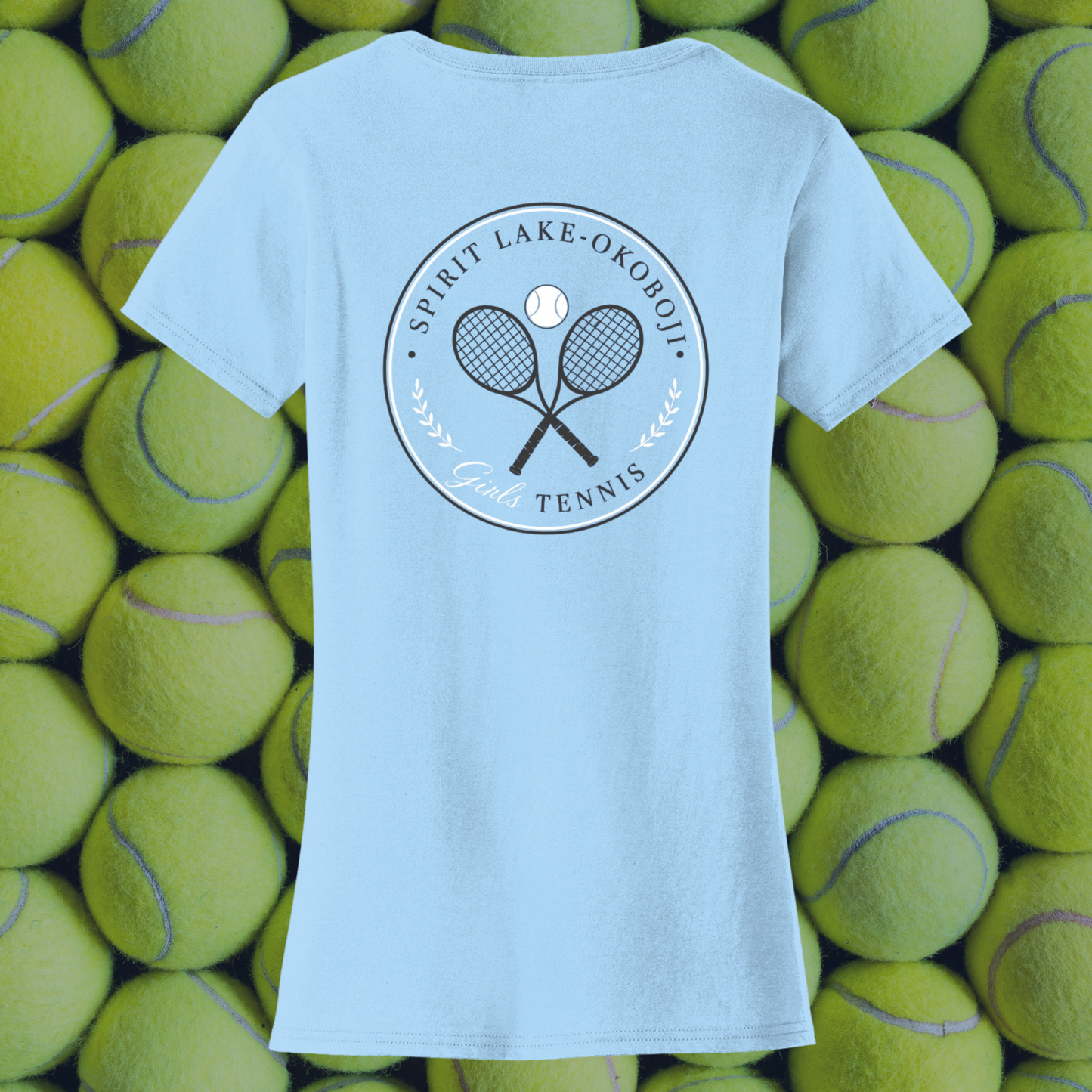 Blue Tennis Women's T-Shirt