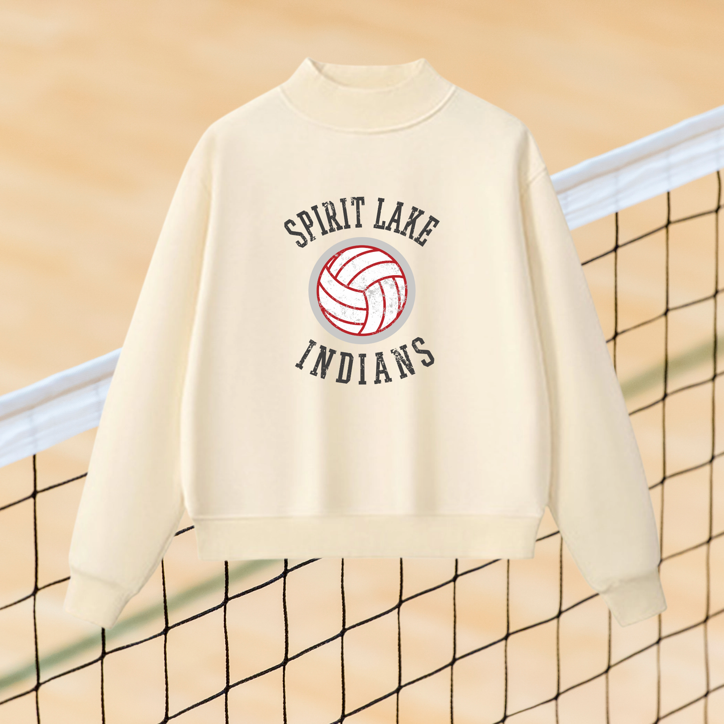 Mock Neck Sweatshirt VB
