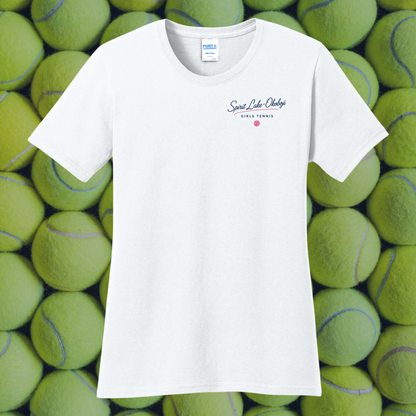 White Tennis Women's T-Shirt