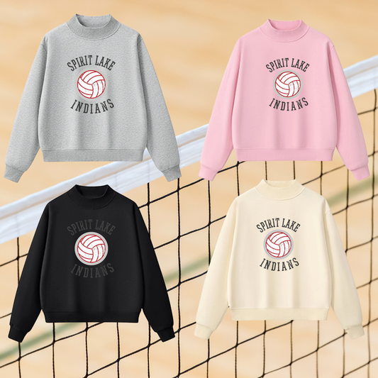 Mock Neck Sweatshirt VB