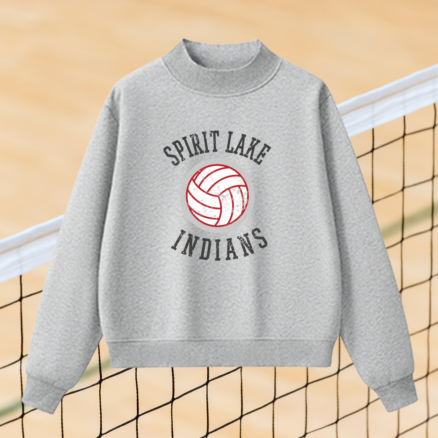 Mock Neck Sweatshirt VB