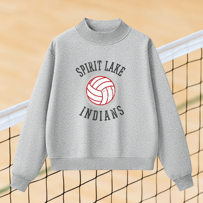 Mock Neck Sweatshirt VB