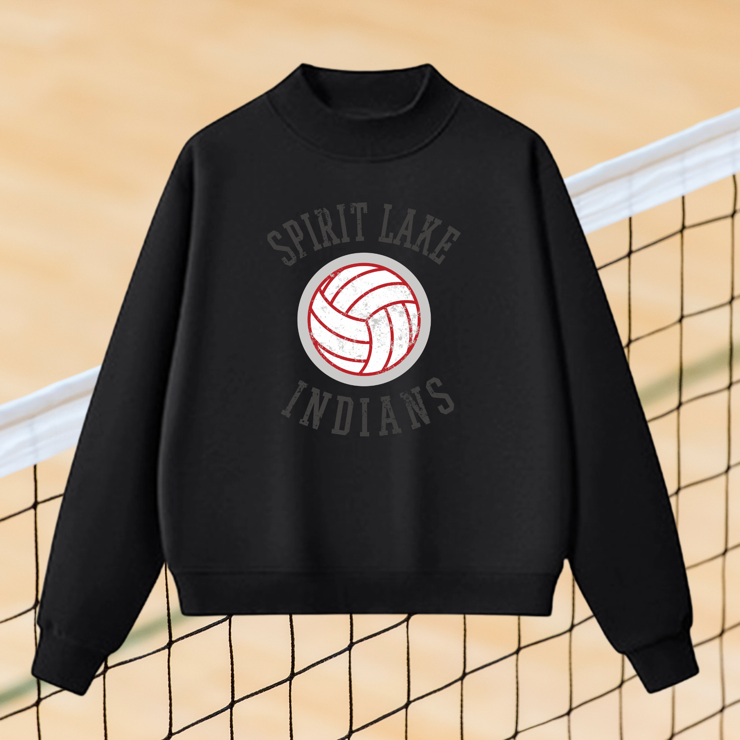Mock Neck Sweatshirt VB
