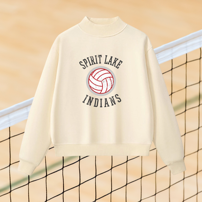 Mock Neck Sweatshirt VB