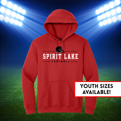 Red Hooded Sweatshirt FB