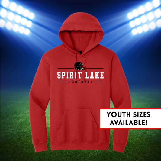 Red Hooded Sweatshirt FB