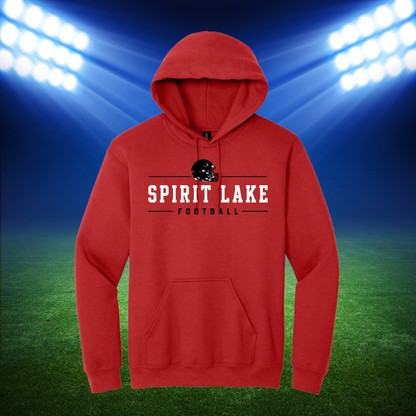 Red Hooded Sweatshirt FB