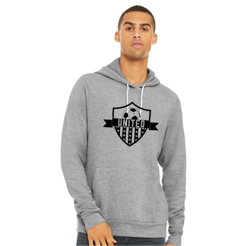 Grey Softstyle Reverse Hoodie - United Soccer