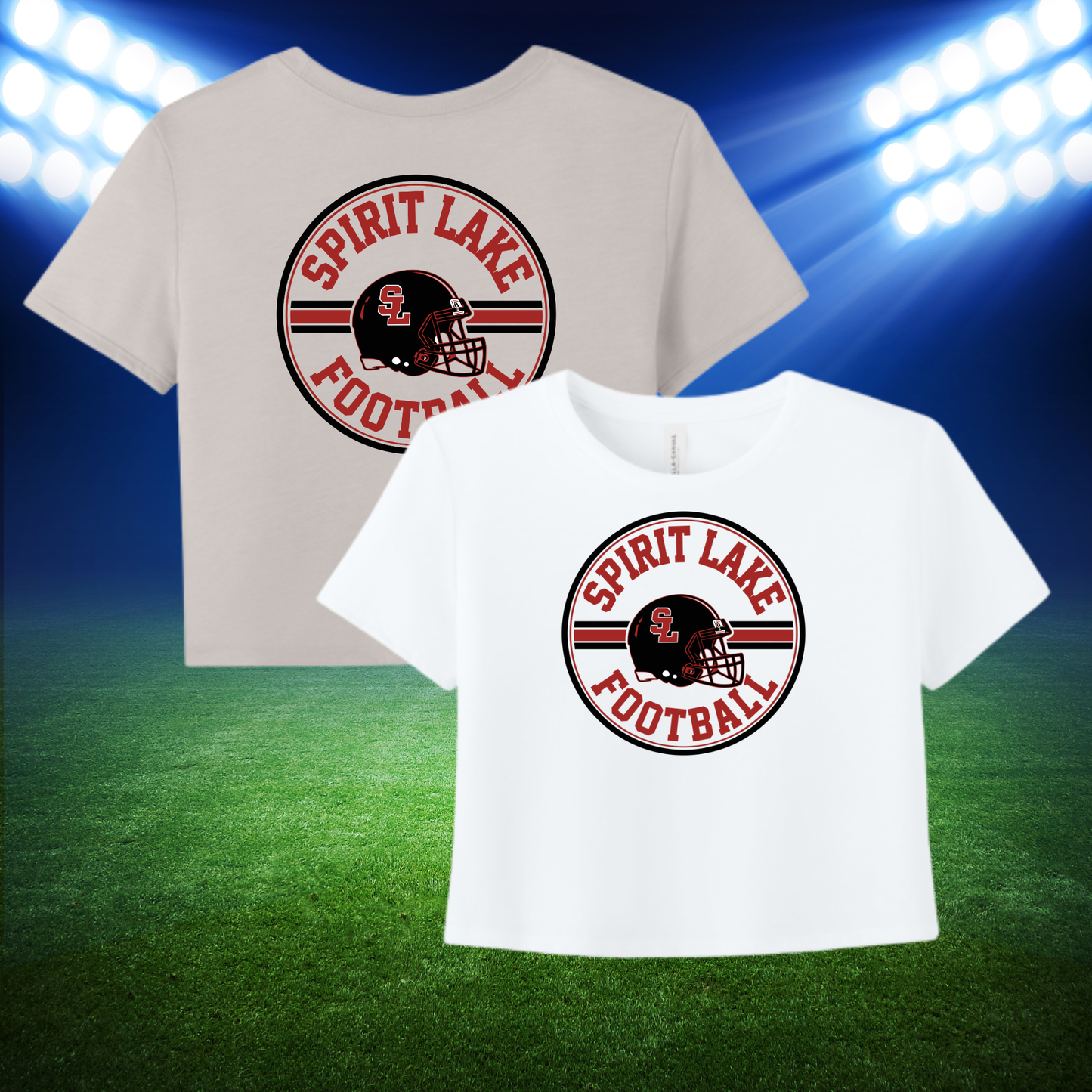 Women's Cropped T-Shirt FB