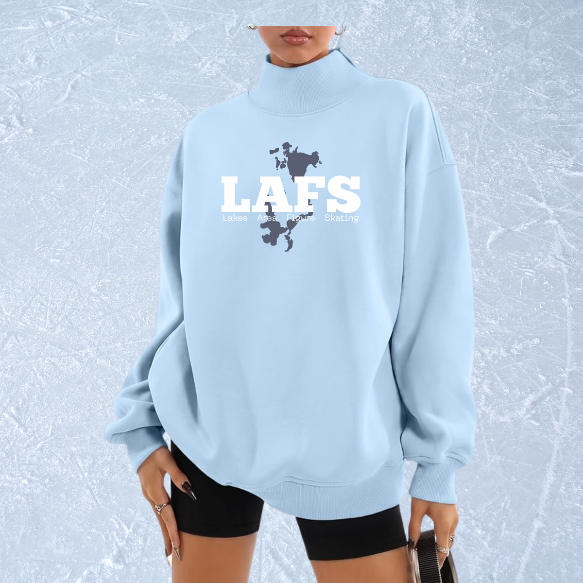 Mock Neck Sweatshirt LAFS