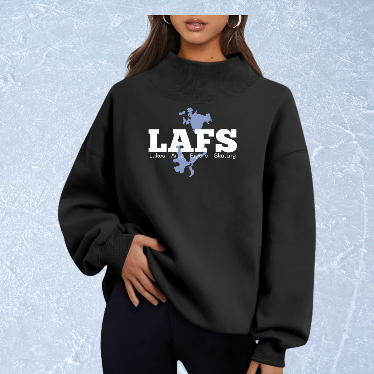 Mock Neck Sweatshirt LAFS