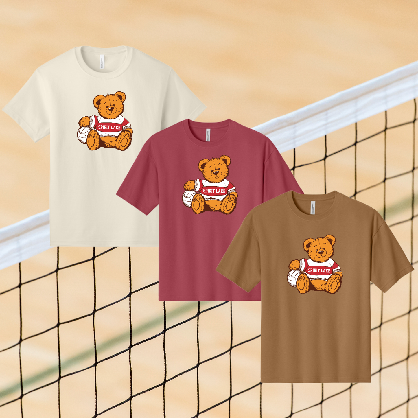 Teddy Bear Heavyweight T-Shirt VB