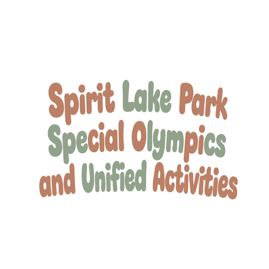 Spirit Lake Park Special Olympics Donation