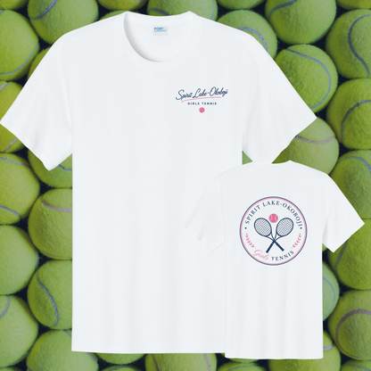 White Tennis Men/Unisex T-Shirt