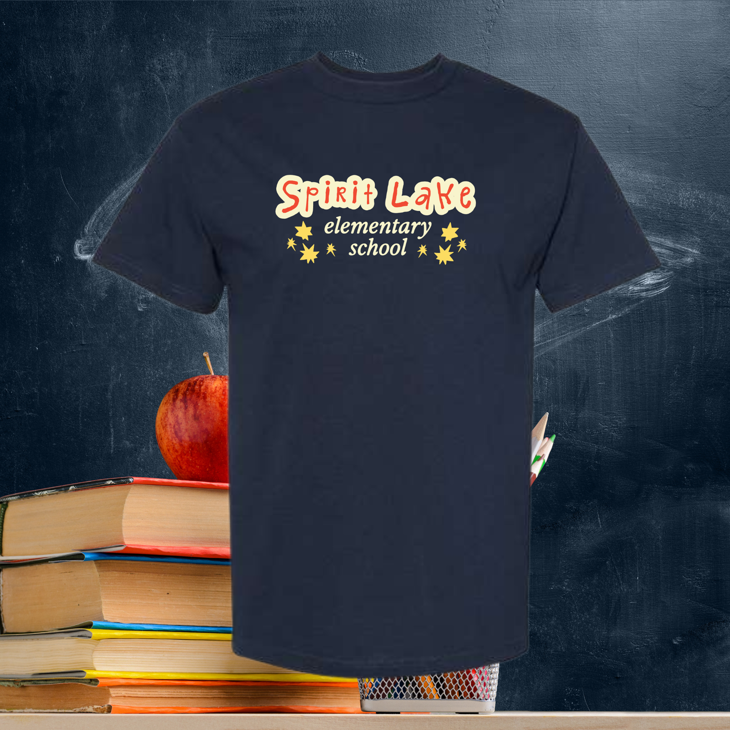 Navy T Shirt Elementary