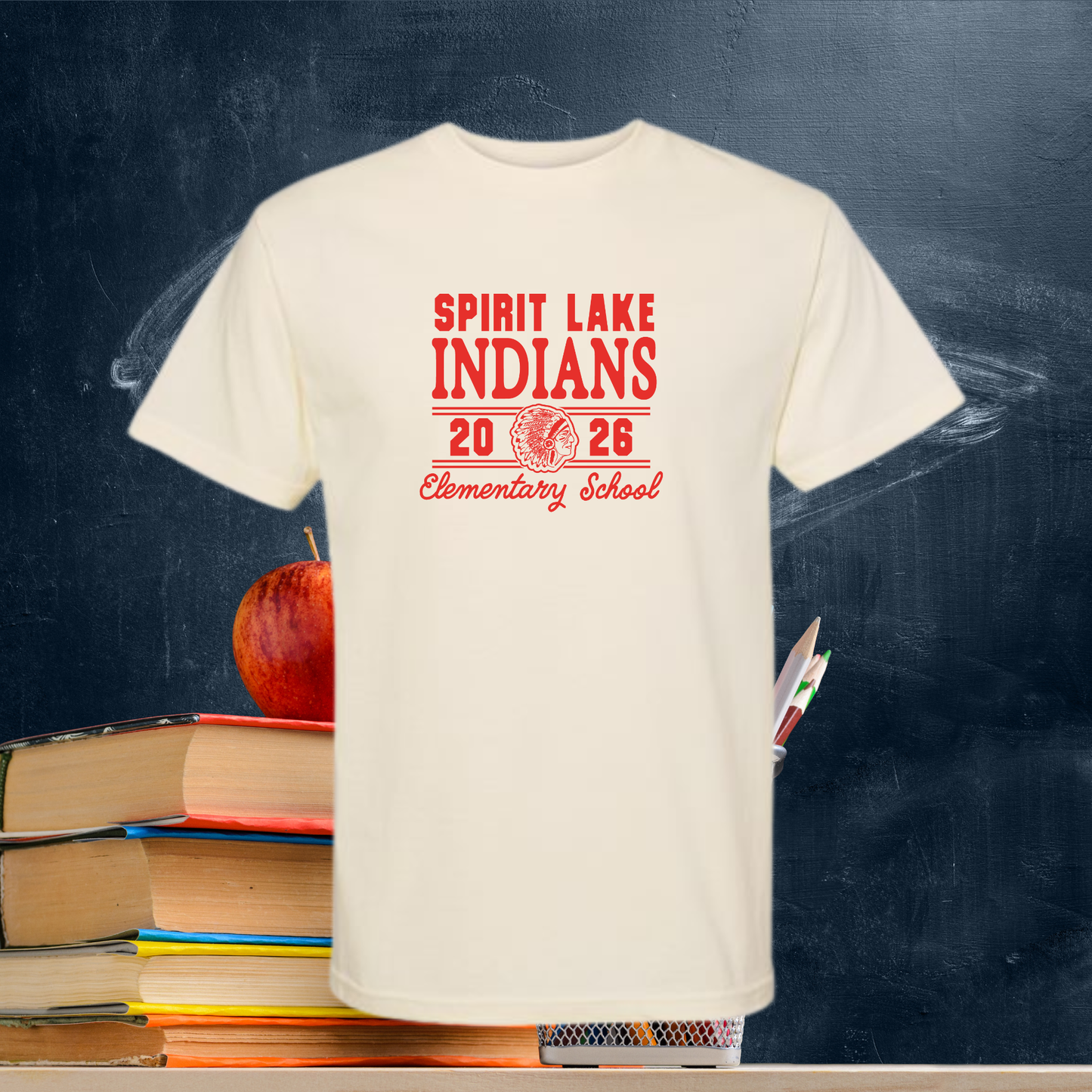 Cream T Shirt Indians