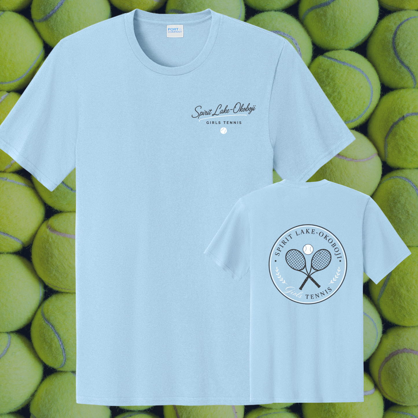 Blue Tennis Men/Unisex T-Shirt