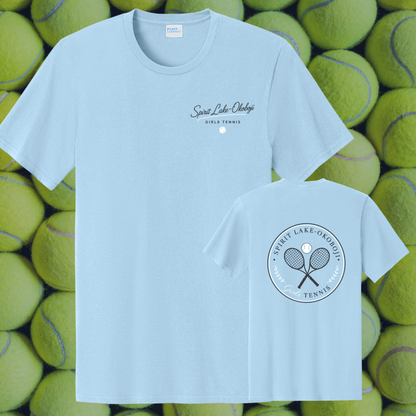 Blue Tennis Men/Unisex T-Shirt