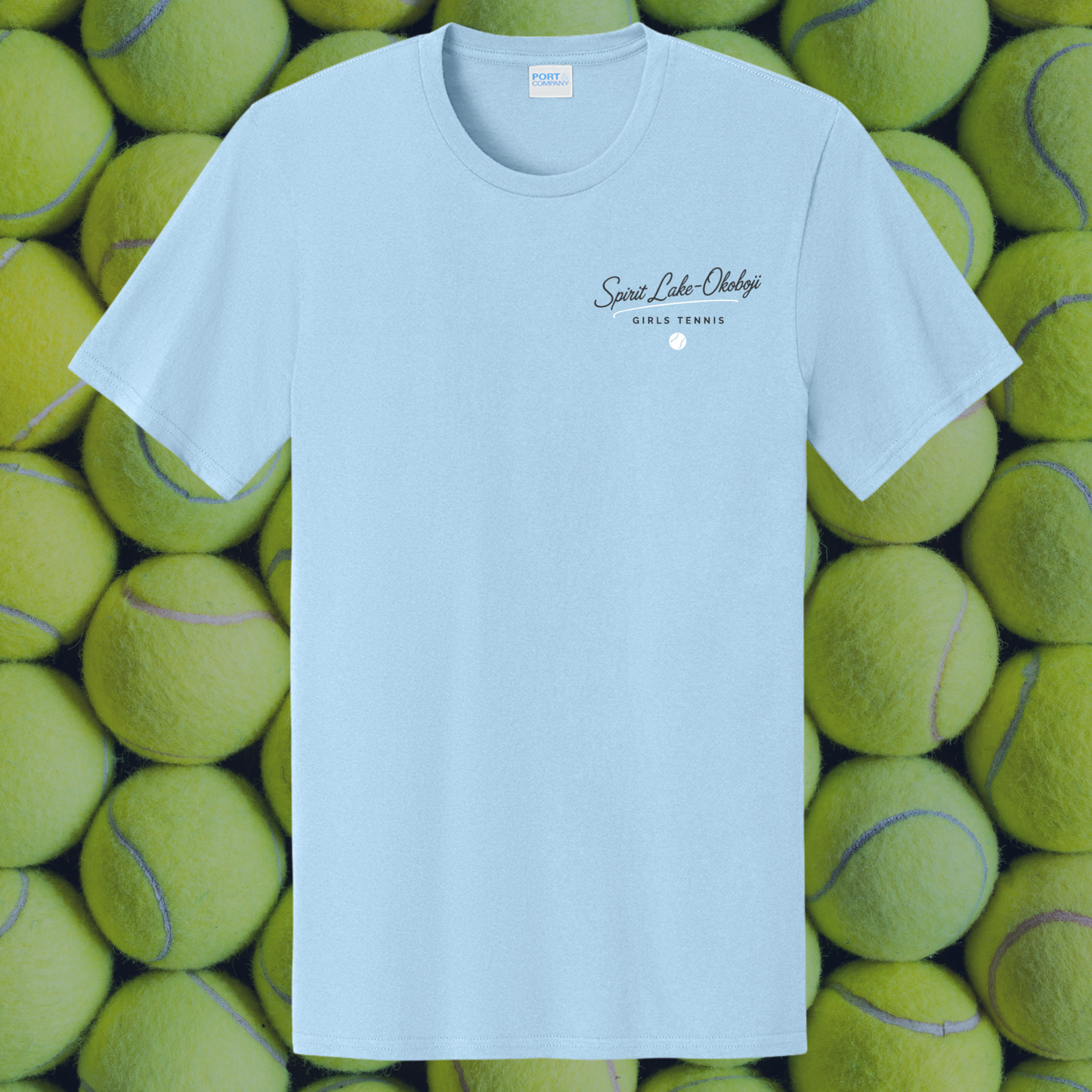 Blue Tennis Men/Unisex T-Shirt