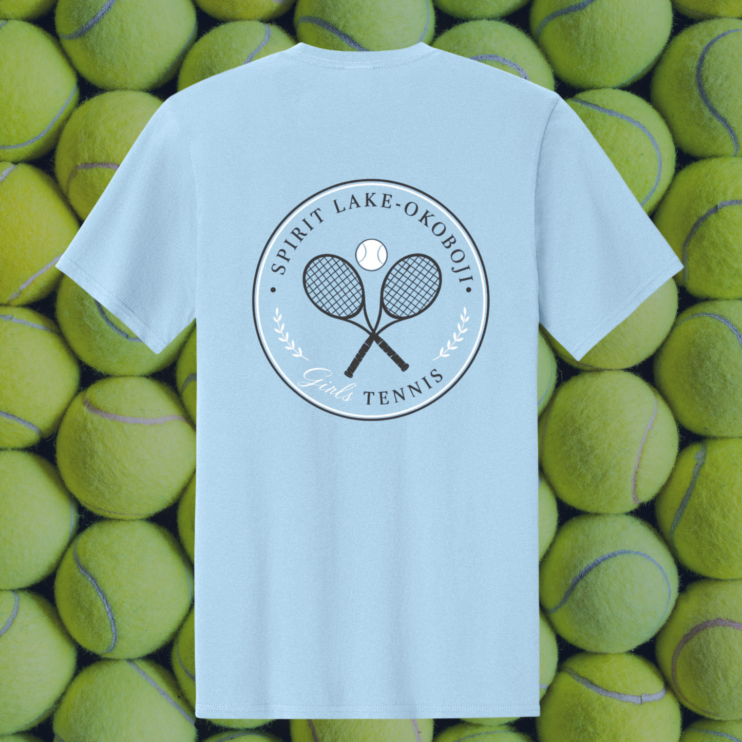 Blue Tennis Men/Unisex T-Shirt