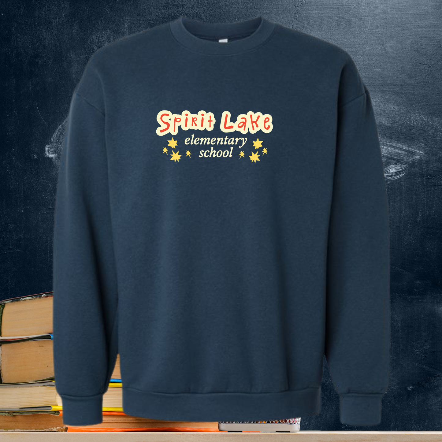 Navy Crewneck Elementary