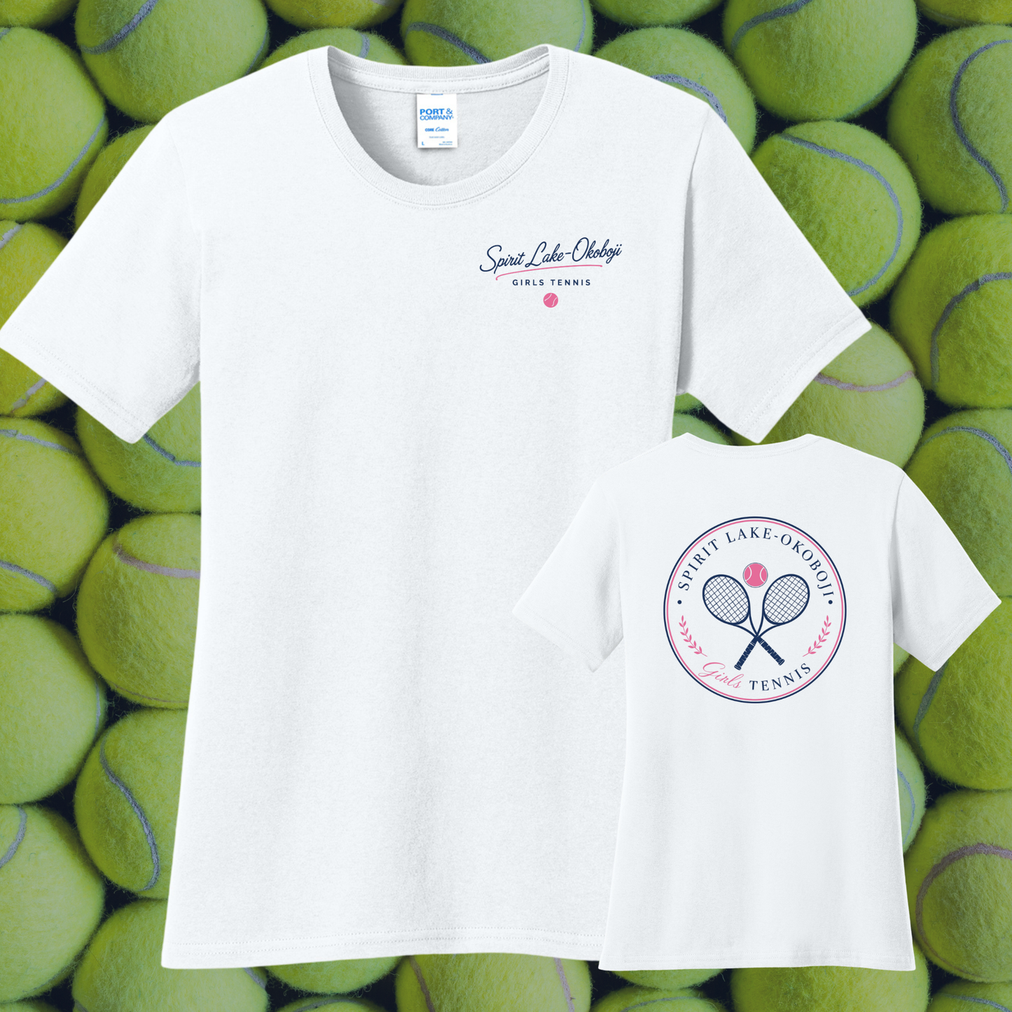 White Tennis Women's T-Shirt