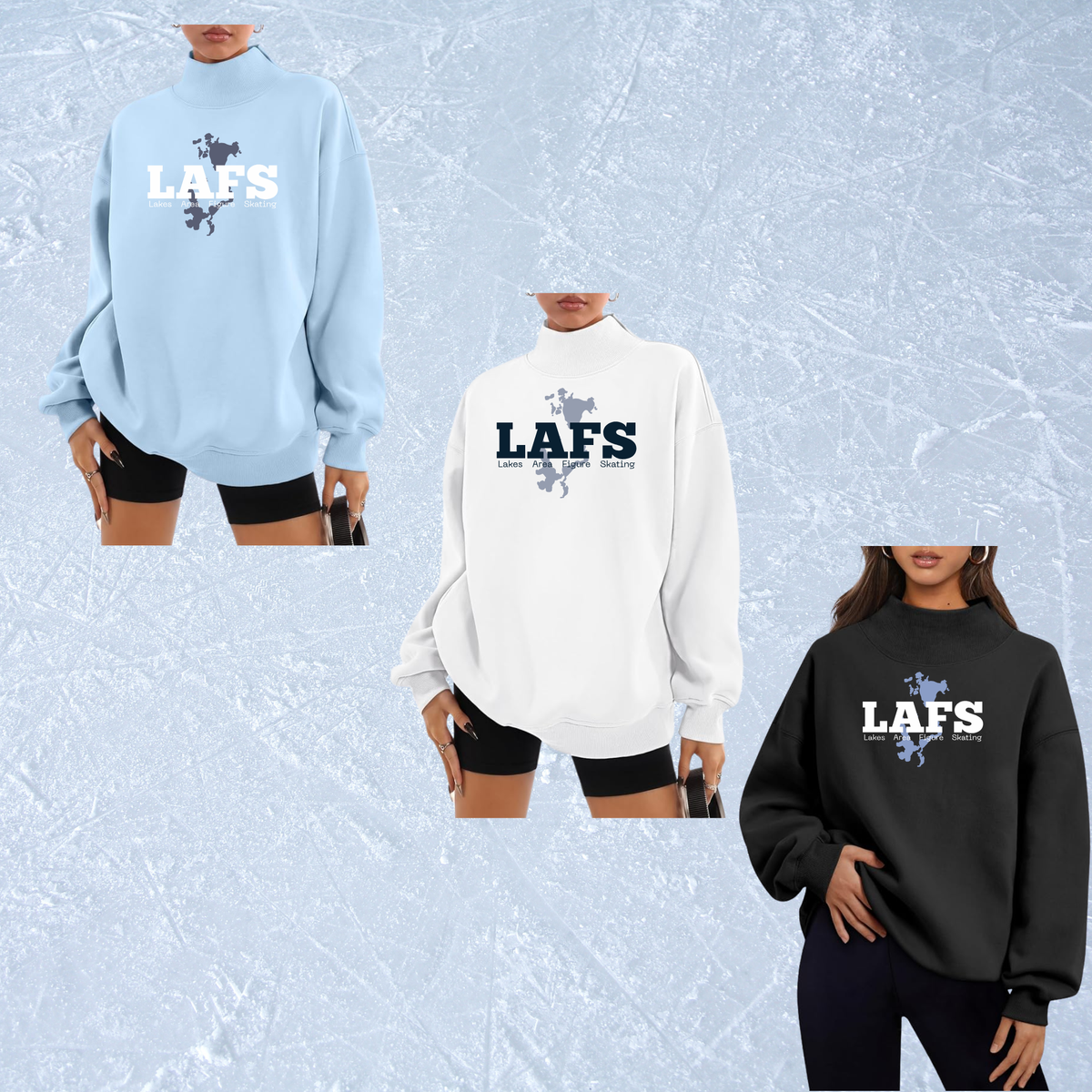 Mock Neck Sweatshirt LAFS